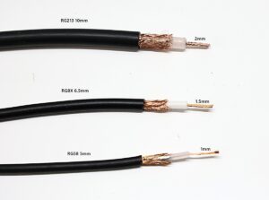 Co-axial cables for AIS